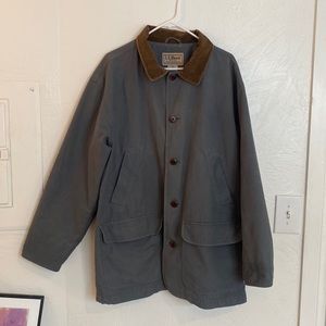 LL Bean mens chore coat large
